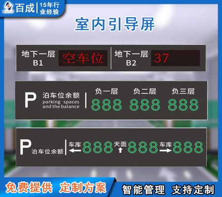 室內(nèi)車(chē)位引導(dǎo)屏